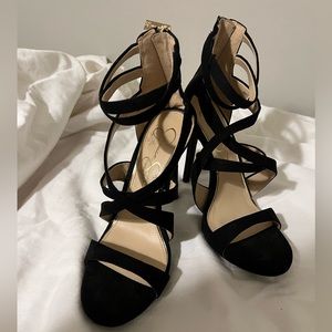Jessica Simpson Black High Heels